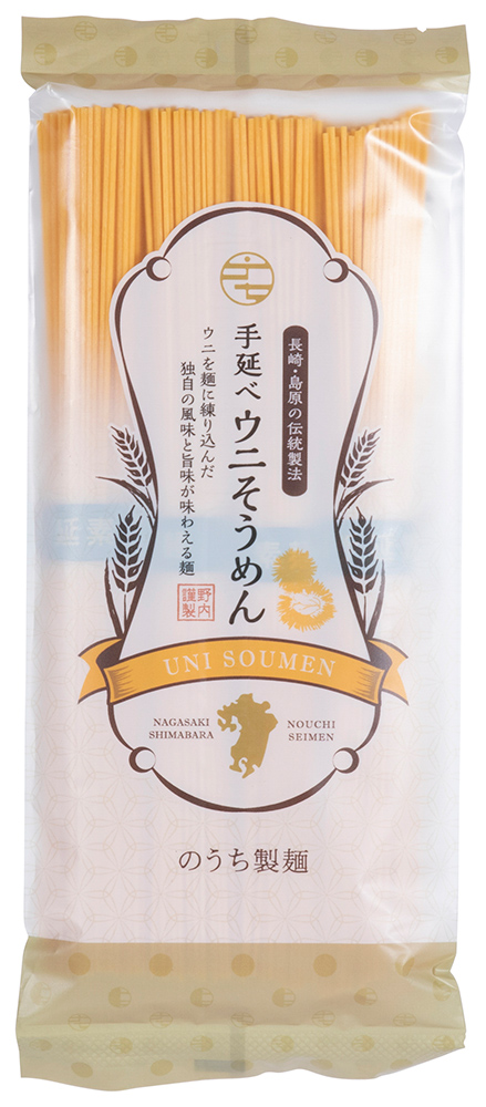 のうち製麺] 手延べウニそうめん 200g | 【公式】イオン九州オンライン