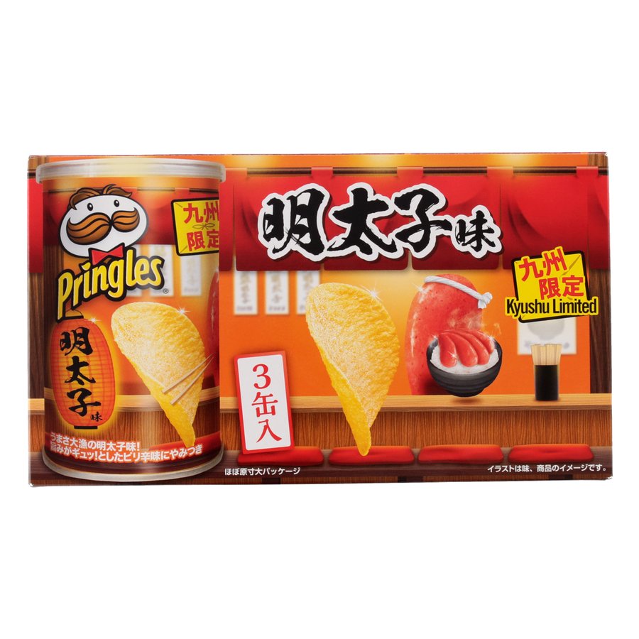 スナック プリングルズ 明太子味 53ｇ×3缶 | イオン九州オンライン