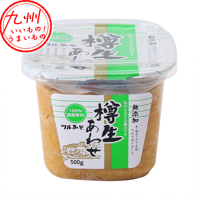 鶴味噌醸造 樽生あわせ 500g | 【公式】イオン九州オンラインストア・通販