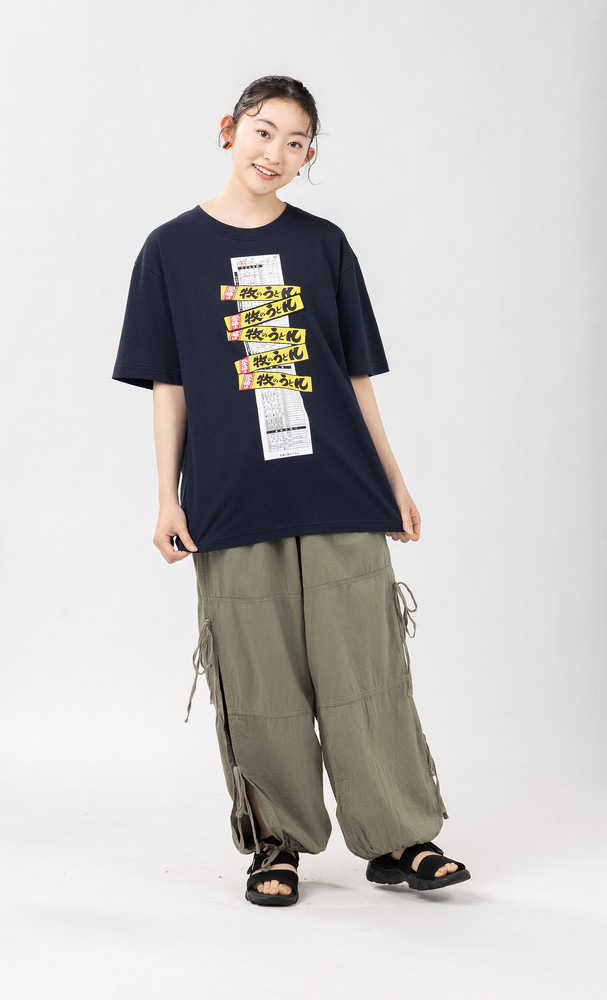 イオンマリナタウン店限定】九州ご当地コラボTシャツ 牧のうどん ロゴ