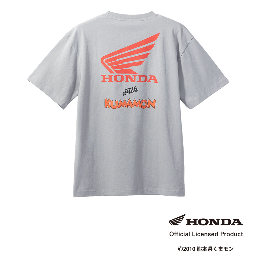 九州ご当地コラボTシャツ Honda×くまモン グレー M | 【公式】イオン