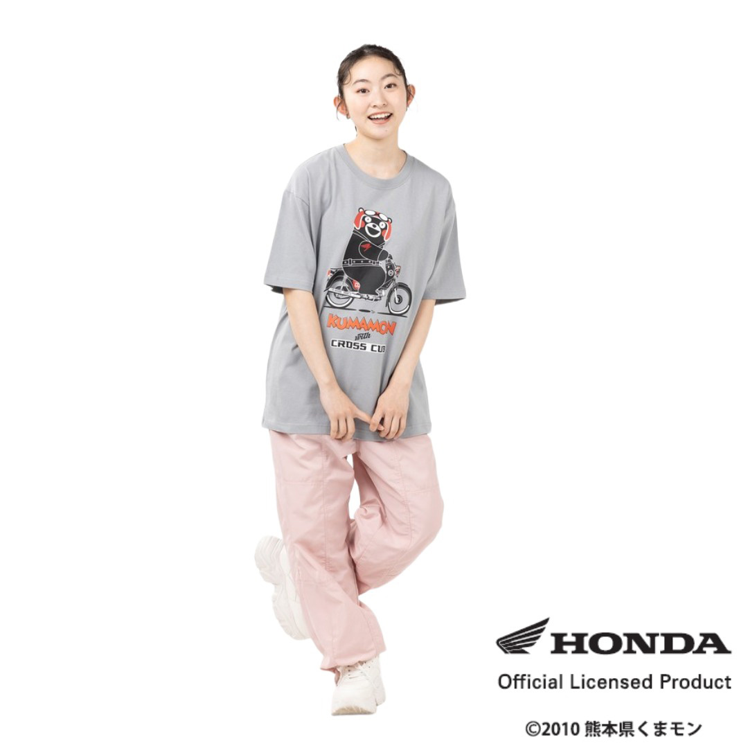九州ご当地コラボTシャツ Honda×くまモン グレー M | 【公式】イオン