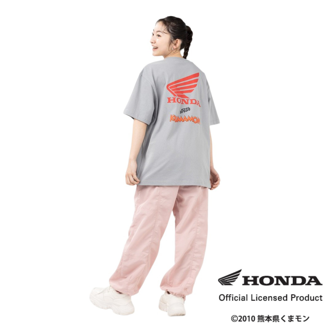 九州ご当地コラボTシャツ Honda×くまモン グレー M | 【公式】イオン