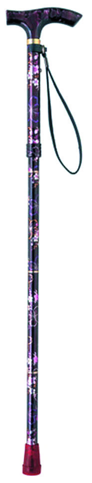 ささえ京友禅折りたたみステッキ (納期約10日) 夜桜 | 【公式】イオン