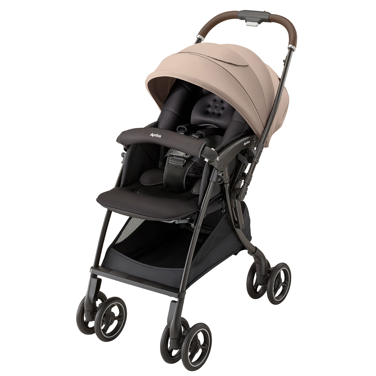 Aprica　ベビーカー　ラクーナクッション　AE　グレー Aprica ベビーカー ラクーナクッションAE グレー 【公式通販】