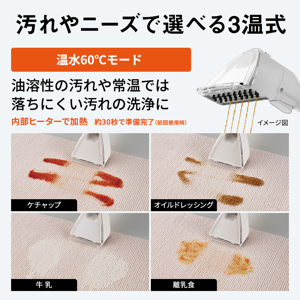 Haier スチーム式リンスクリーナー ホワイト | 【公式】イオン九州