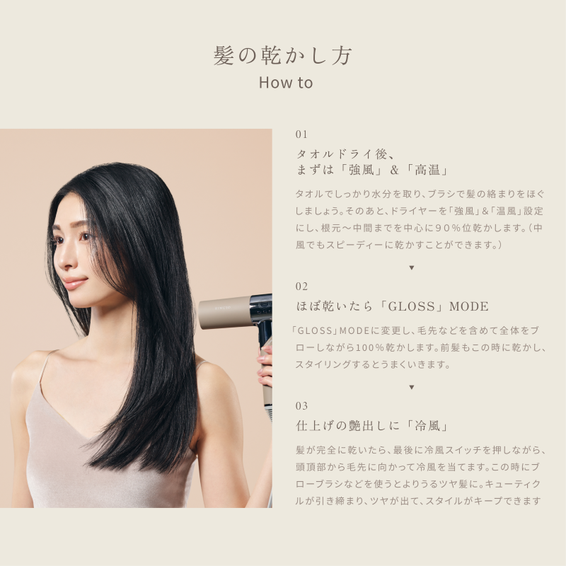 九州で50点限り】KINUJO マイナスイオンヘアードライヤー ホワイト