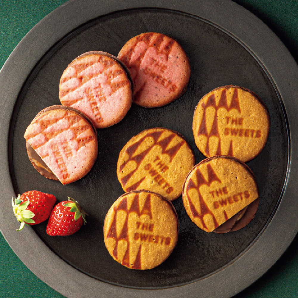 ザ・スウィーツ キャラメルサンドクッキー（オリジナル＆苺）（18個