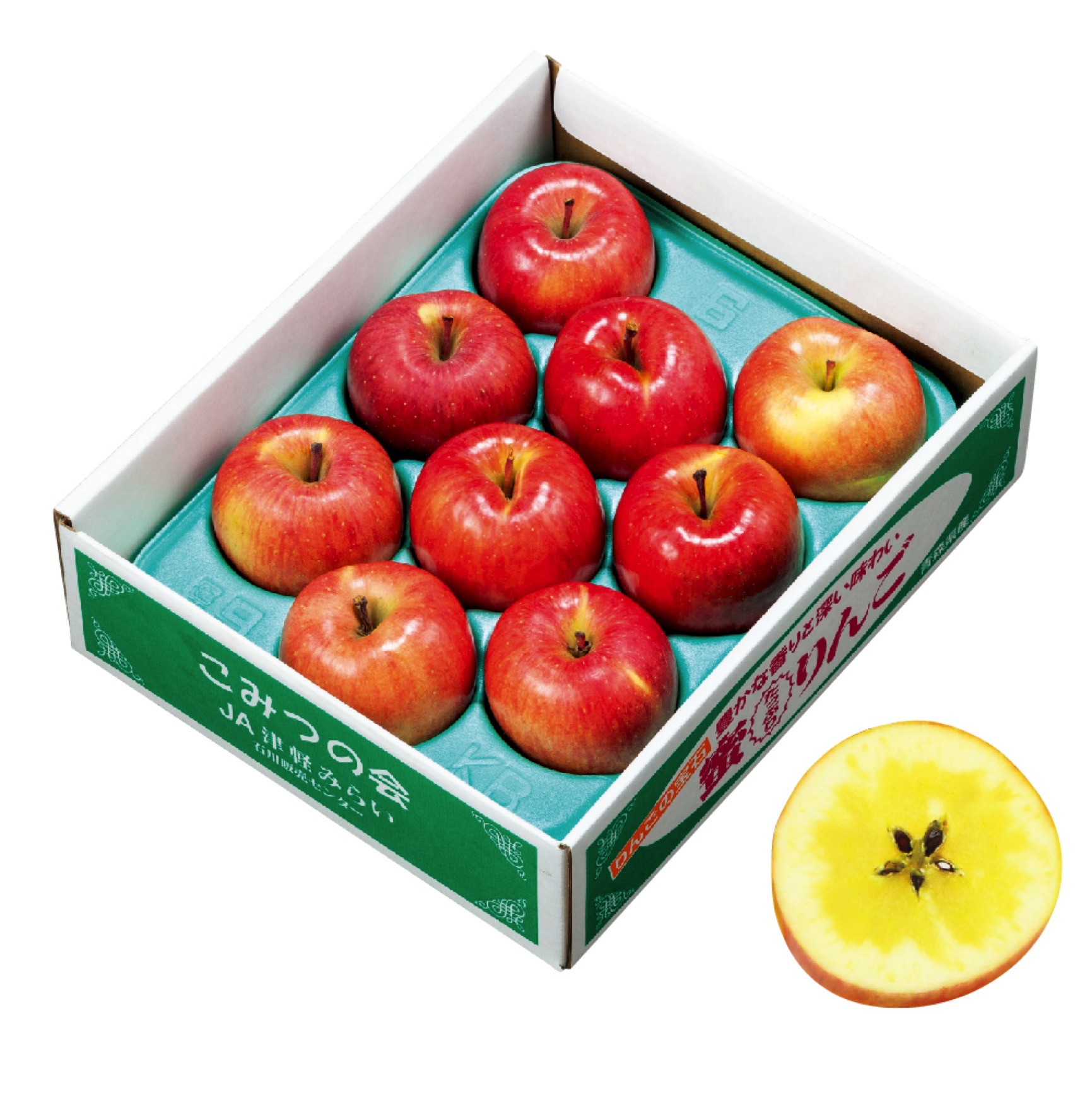 りんご@ 青森県産（JA津軽みらい石川） 蜜入りこみつりんご（お届け期間：11/25