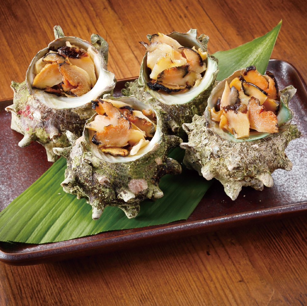 おさかな サンセット 殻付きサザエおつくり | 【公式】イオン九州オンライン