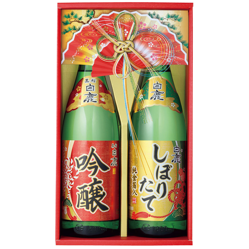 白鹿 吟醸・しぼりたて金箔セット | 【公式】イオン九州オンライン