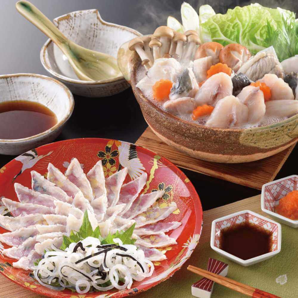 関とら本店 ふく刺身・ふくちりセット | 【公式】イオン九州オンライン