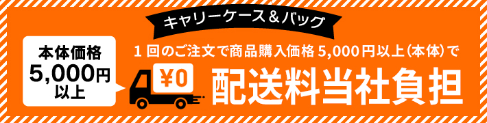 本体価格5000円以上ご購入で送料無料