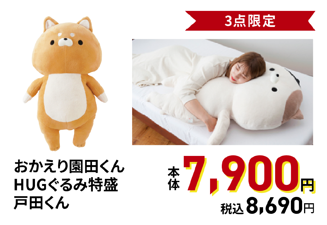 おかえり園田くんHUGぐるみ特盛戸田くん
