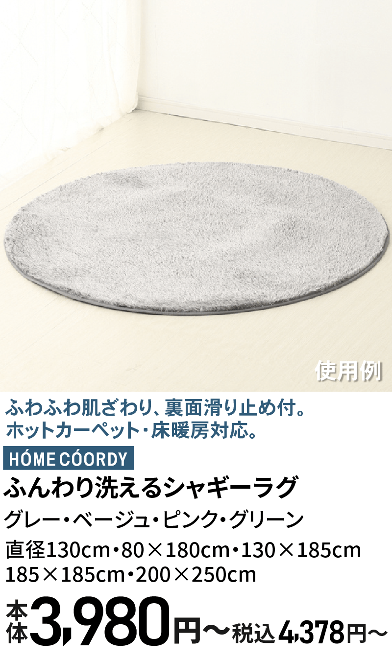 シャギーラグ