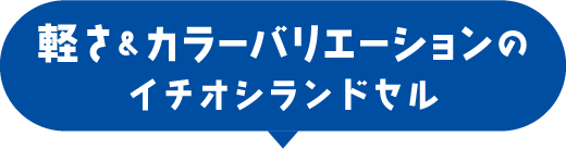 軽さ&カラーバリエーションのイチオシランドセル