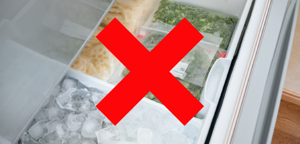 生米の冷凍は厳禁