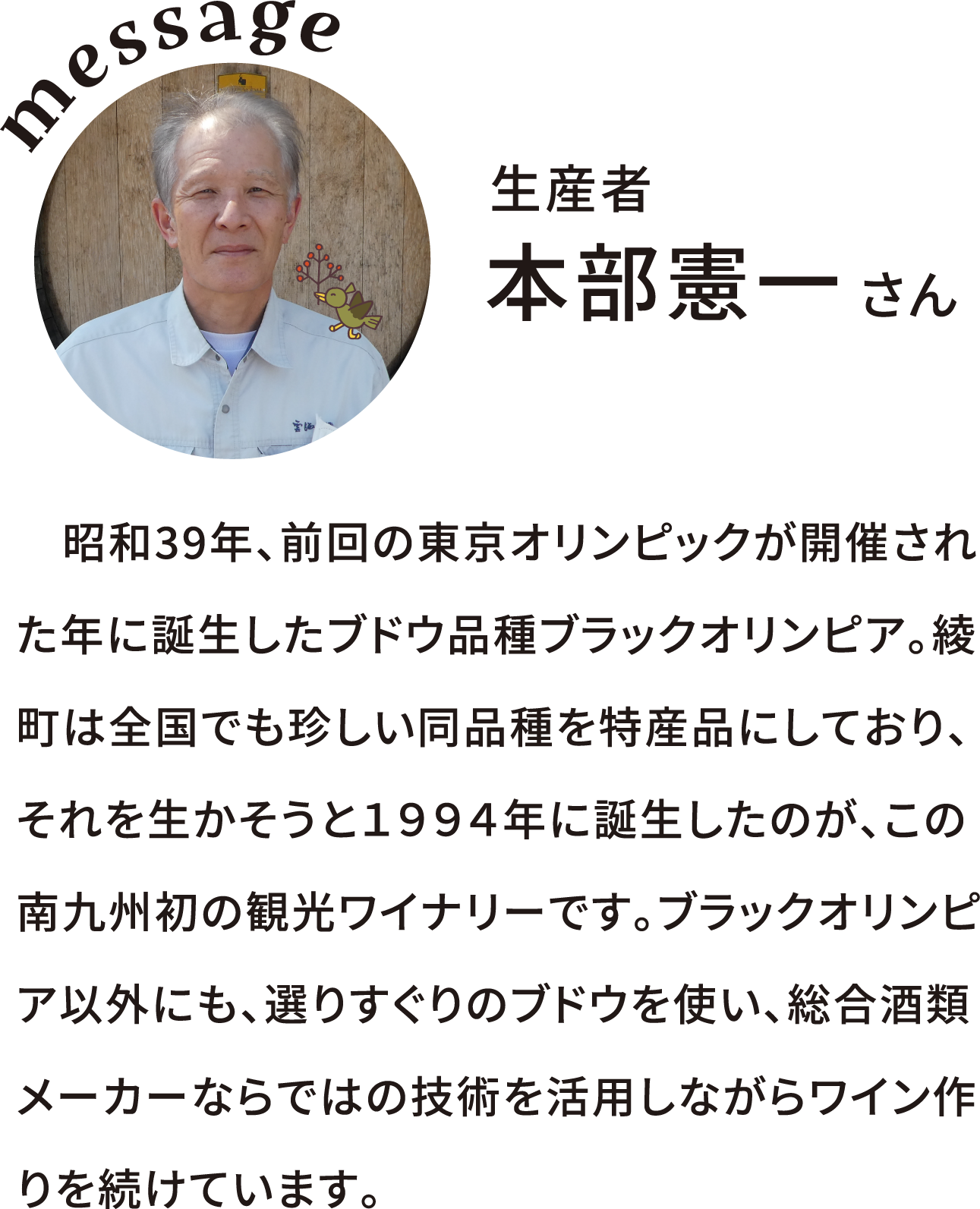 生産者 山内正行さん