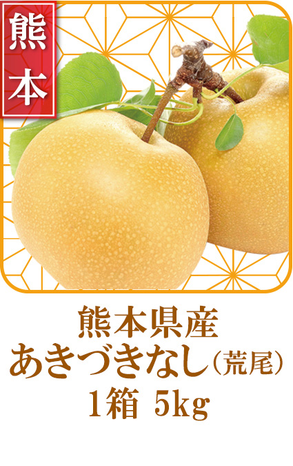熊本県産　あきづきなし