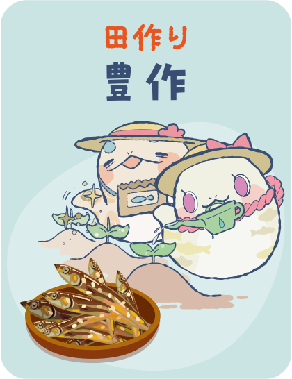 【田作り】豊作 タップで詳細を見る
