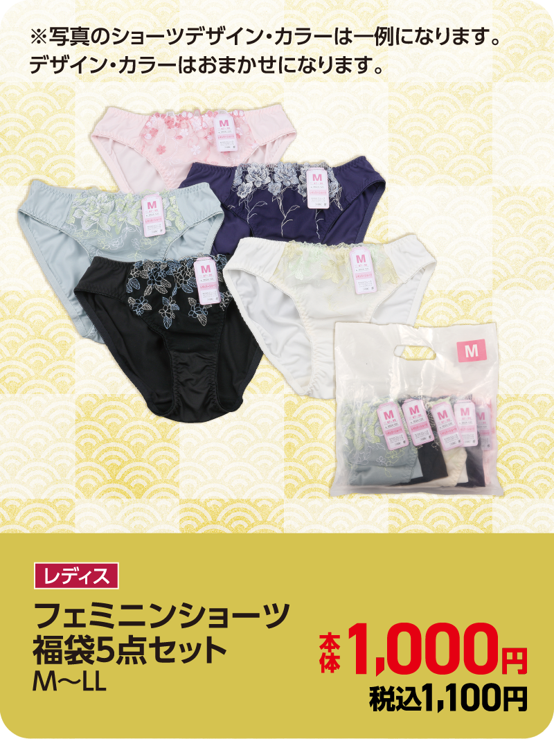 フェミニンショーツ福袋