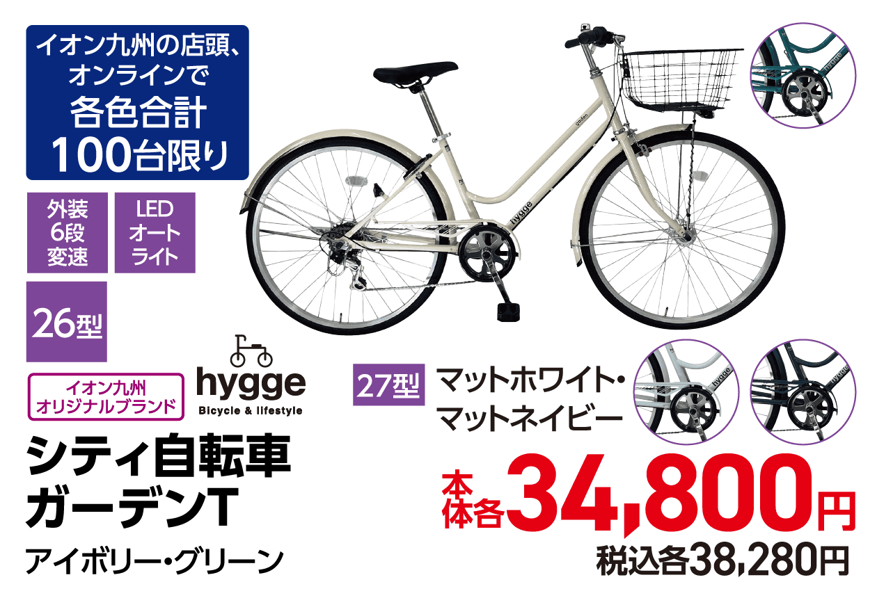 シティ自転車ガーデンT
