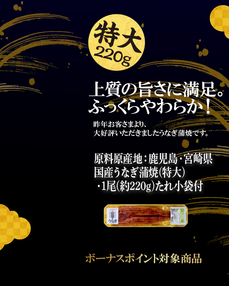一番人気の特大鰻
