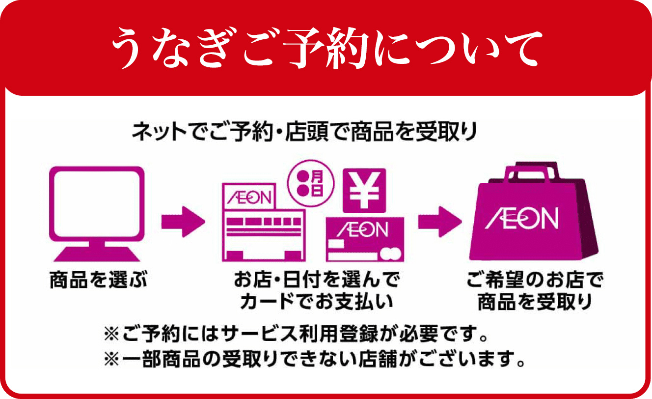 土用丑の日うなぎ予約ご予約について