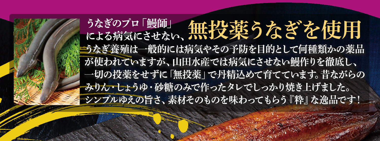 山田うなぎ〈粋〉うなぎ蒲焼セット